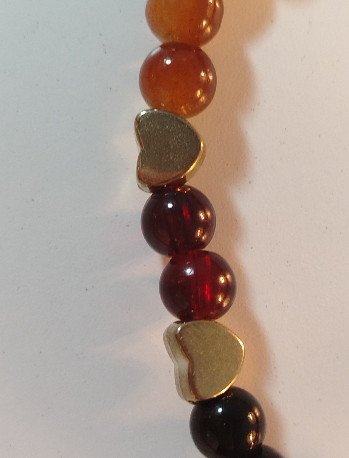 Autumn Glow Heart accents