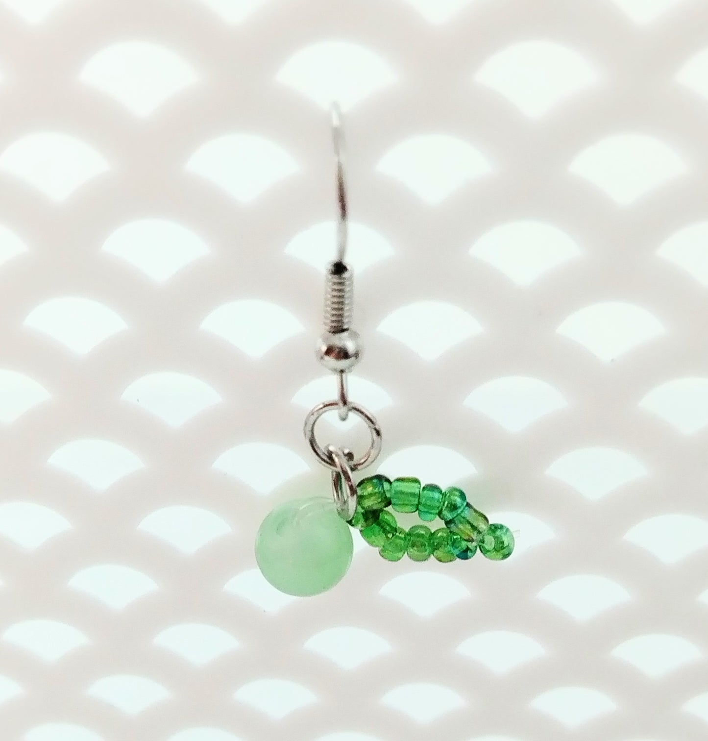 Lime earrings