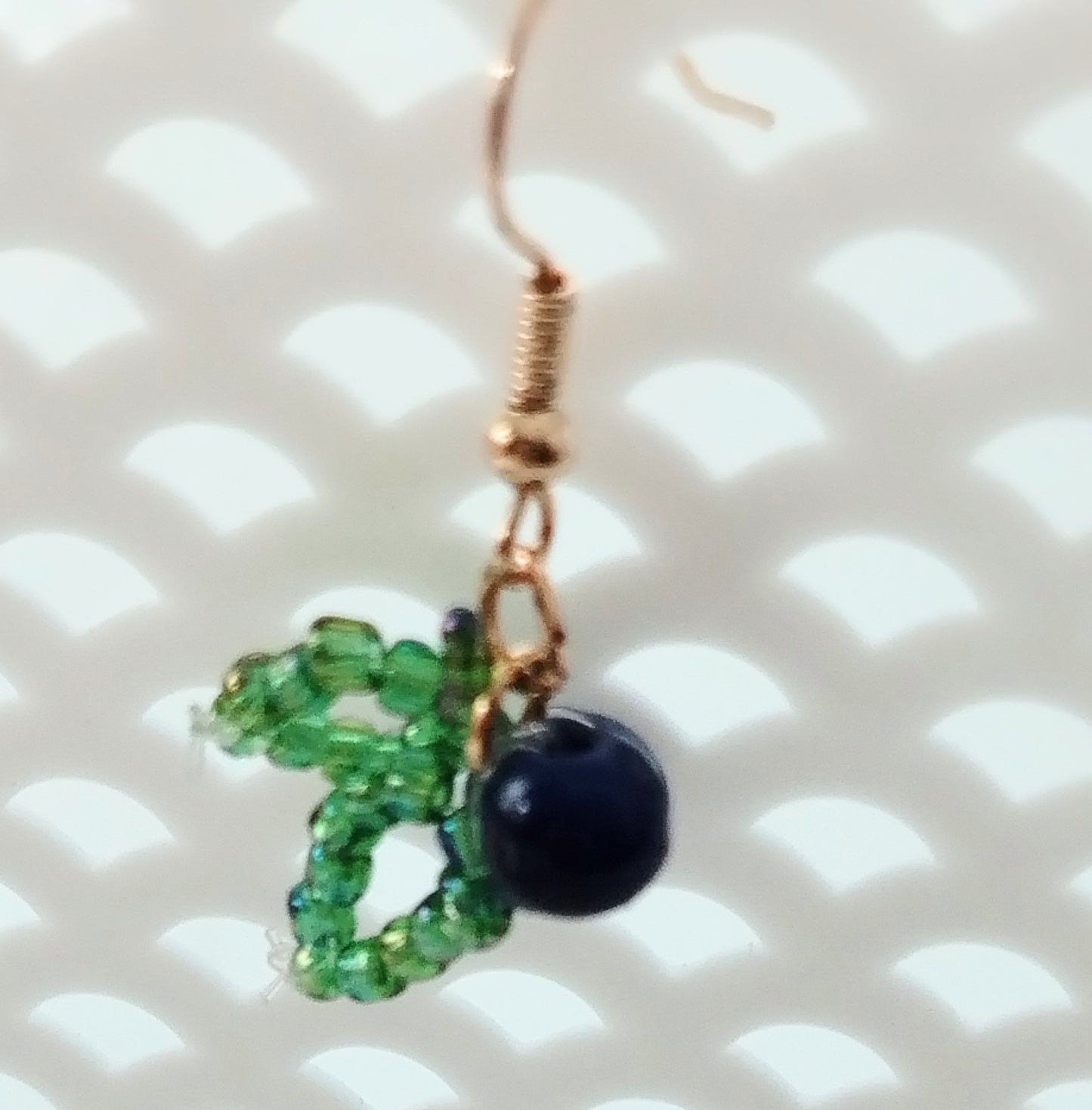 Blueberry earrings