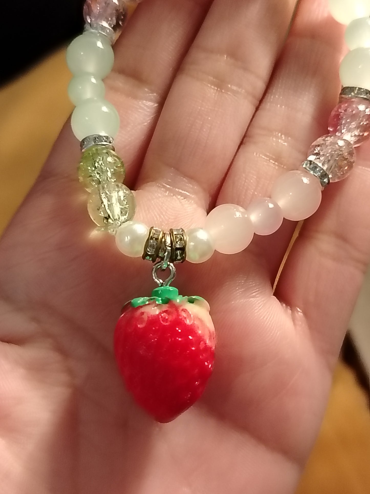Strawberry bracelet
