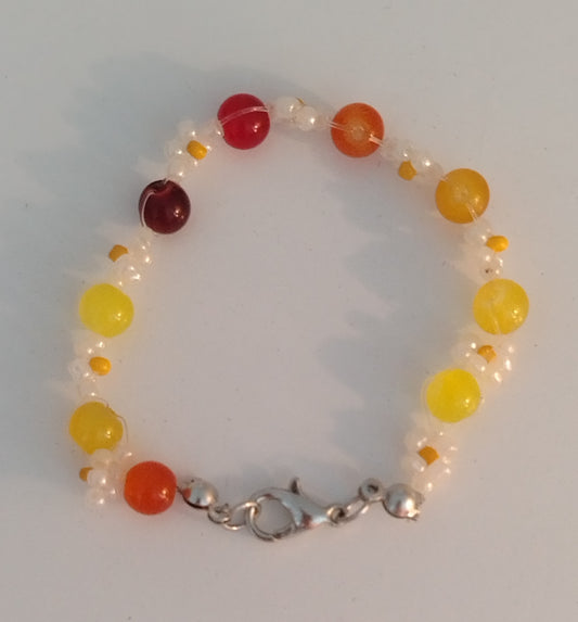 Sunset Glow Daisy accents