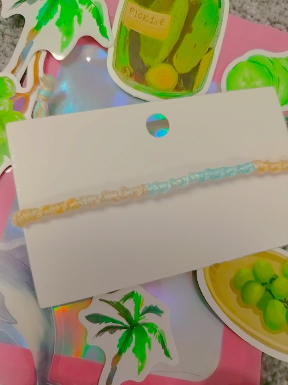 Chinese staircase thread bracelet