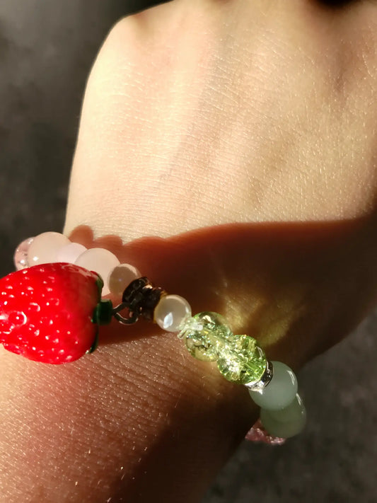 Strawberry bracelet