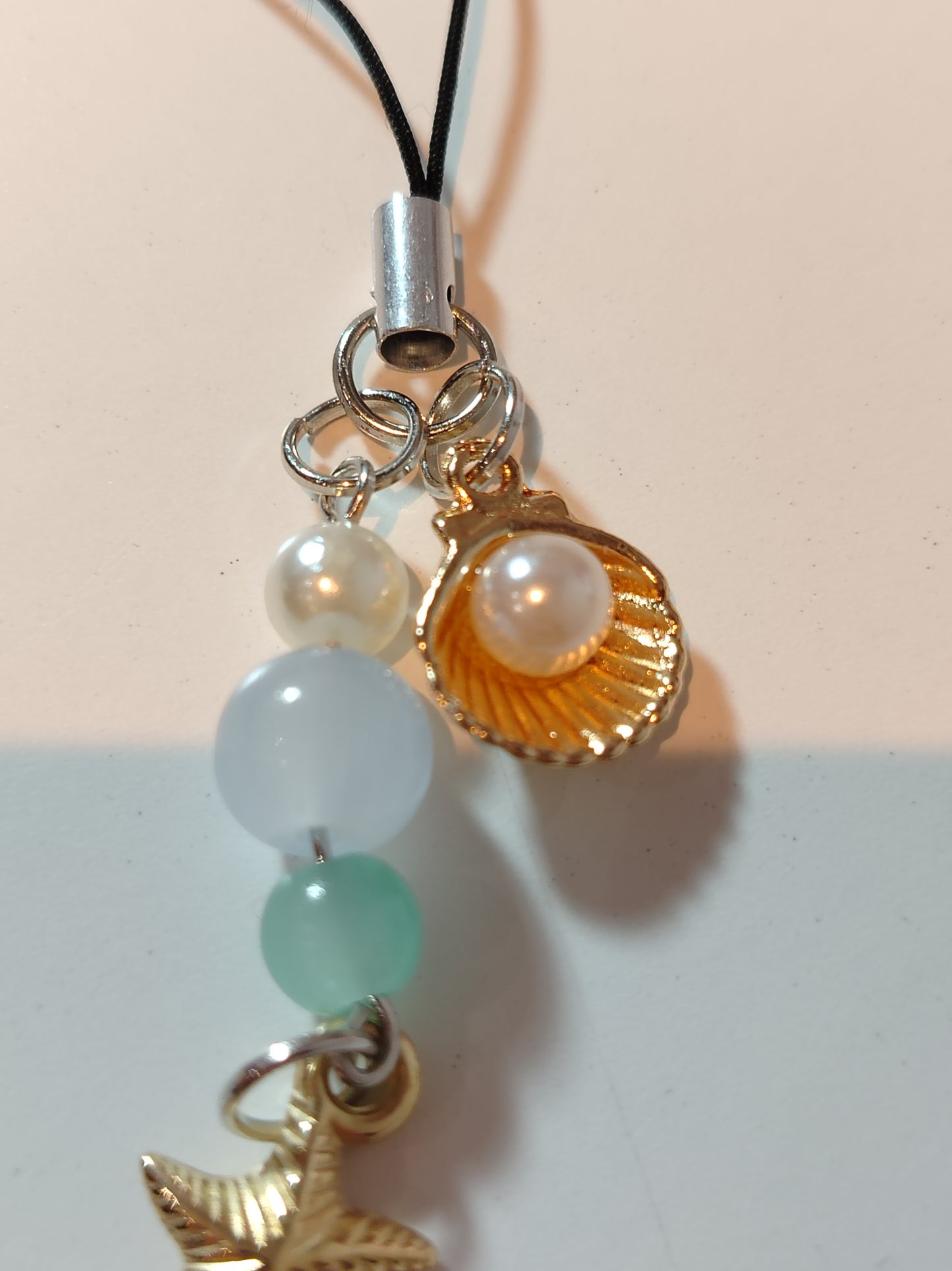 Sea themed phone charm