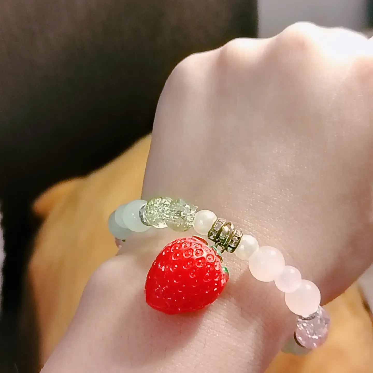 Strawberry bracelet