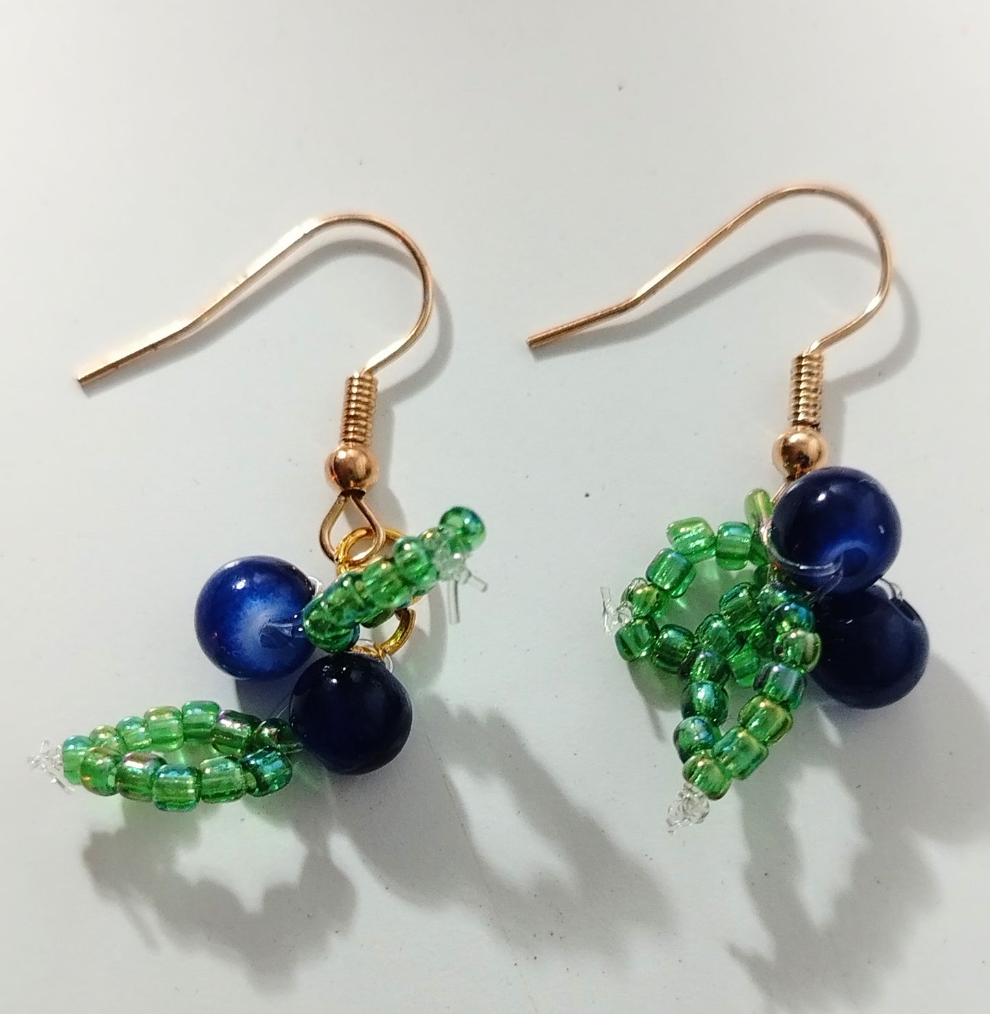 Blueberry earrings